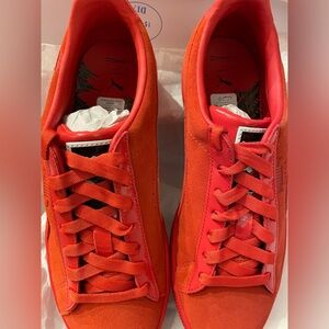 Puma x MAC Suede Running Shoes